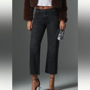 Pistola Lexi Mid Rise Bowed Straight Jean